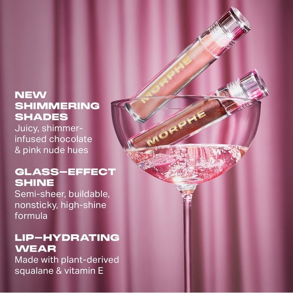 Morphe Hot & Unbothered Dripglass Glazed Lip Duo - Picture 7 of 8